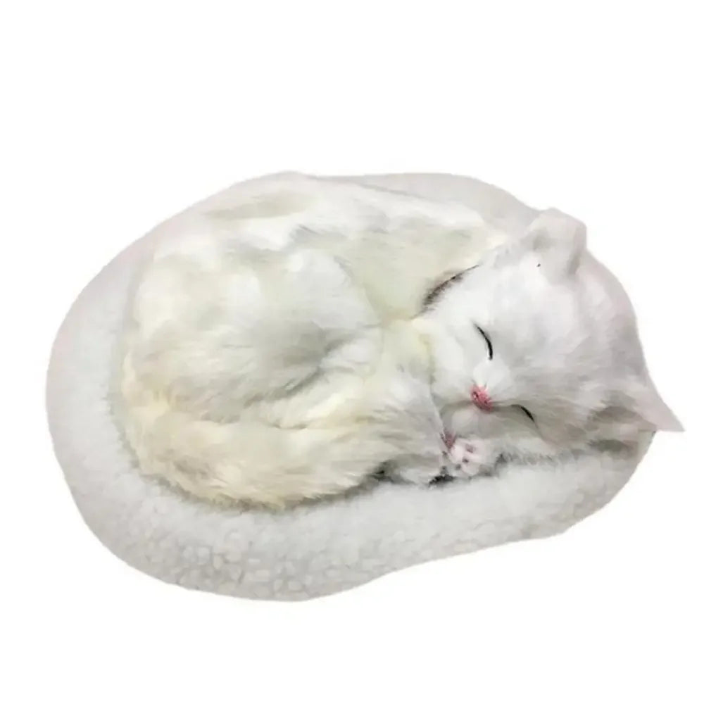 Realistic Breathing Pet Plush – Cat or Dog Toy for Adults, Kids & Elderly