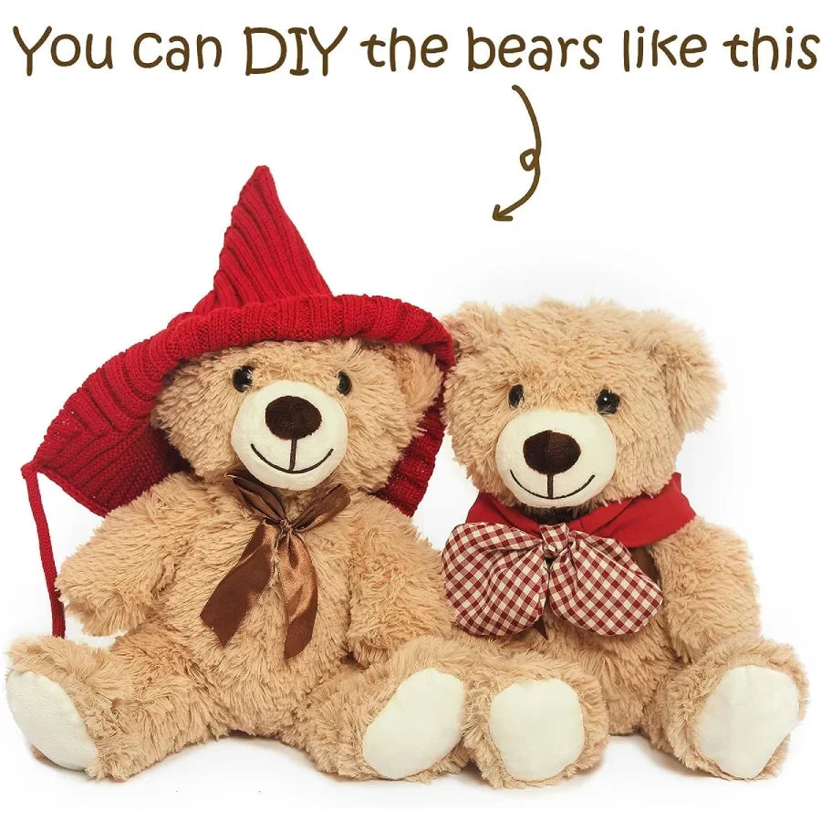 Teddy Bear Gift Set – Pick 5 or 12 Plush Toys per Pack