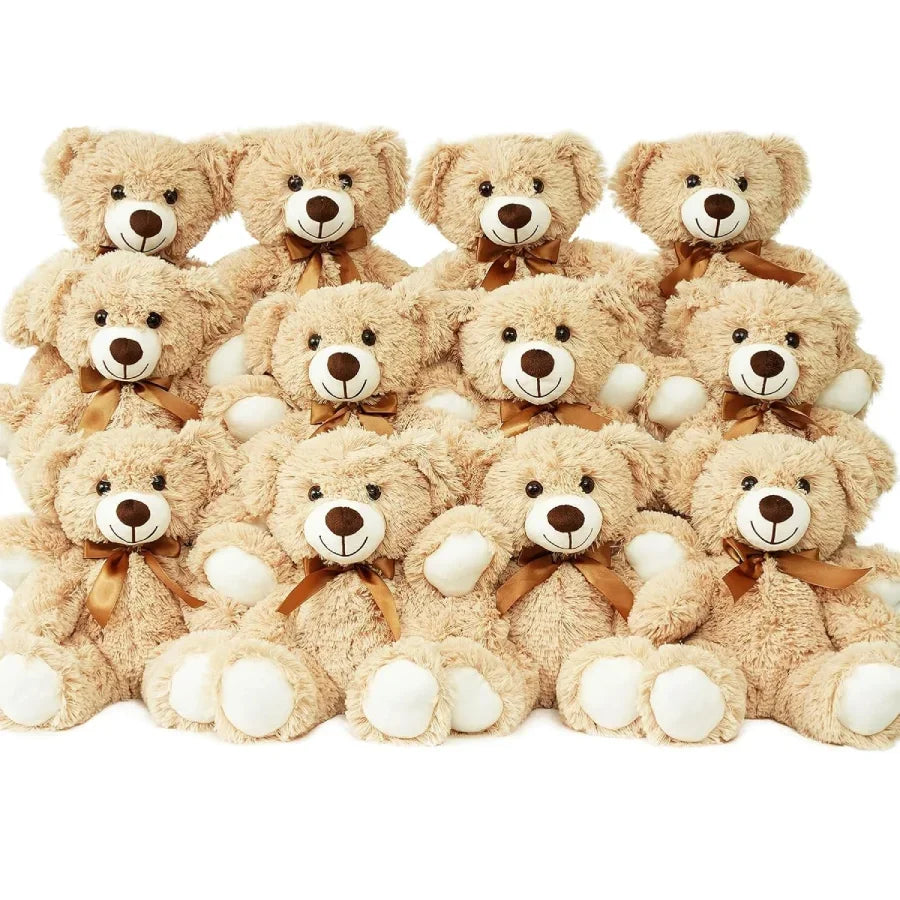 Teddy Bear Gift Set – Pick 5 or 12 Plush Toys per Pack