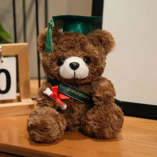 Kawaii Graduation Teddy Bear 18cm – Cute Keepsake for Graduates