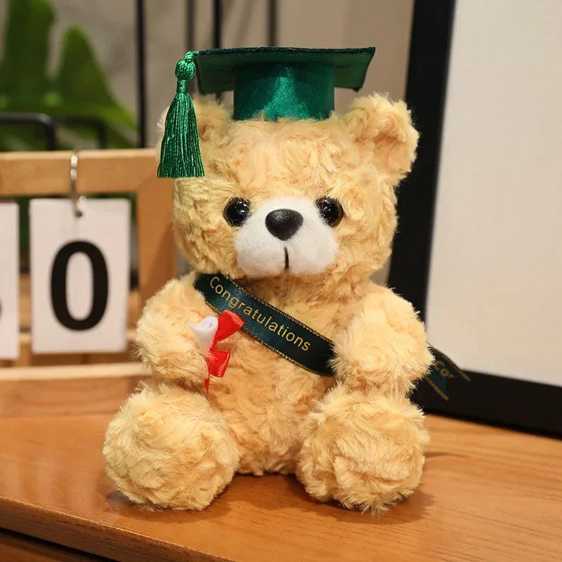 Kawaii Graduation Teddy Bear 18cm – Cute Keepsake for Graduates