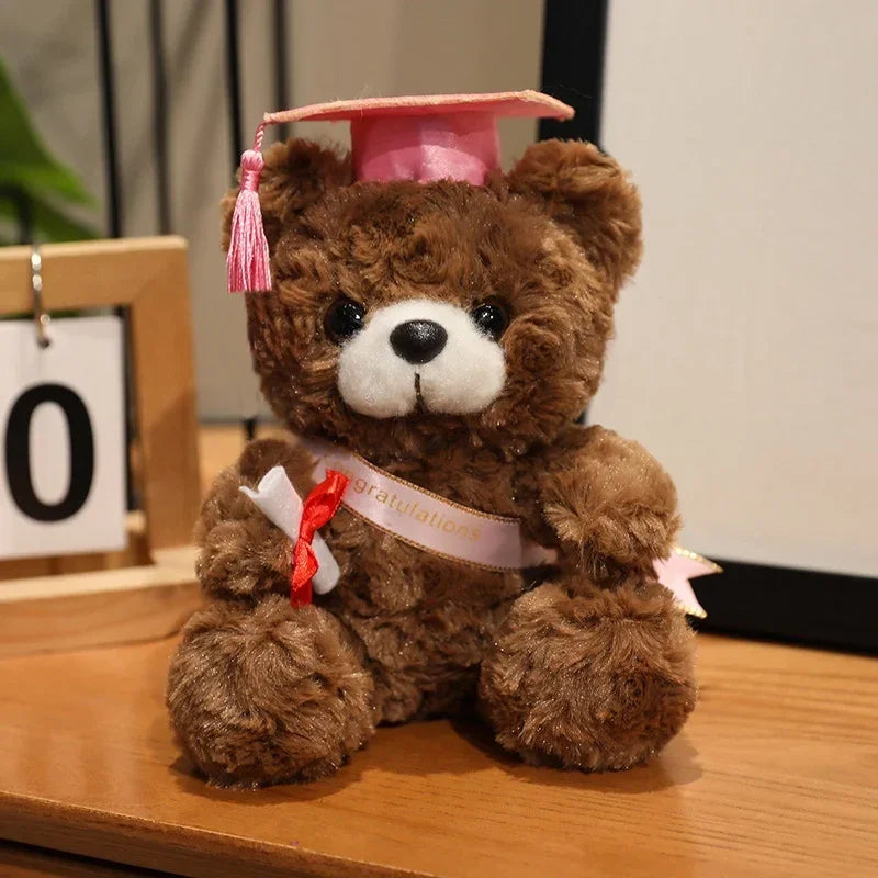 Kawaii Graduation Teddy Bear 18cm – Cute Keepsake for Graduates