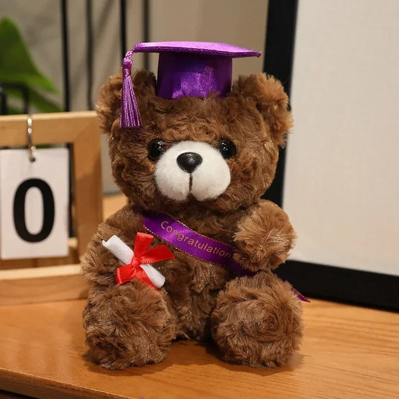 Kawaii Graduation Teddy Bear 18cm – Cute Keepsake for Graduates