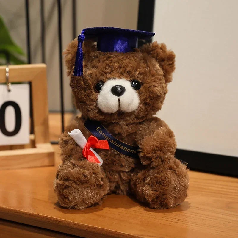 Kawaii Graduation Teddy Bear 18cm – Cute Keepsake for Graduates