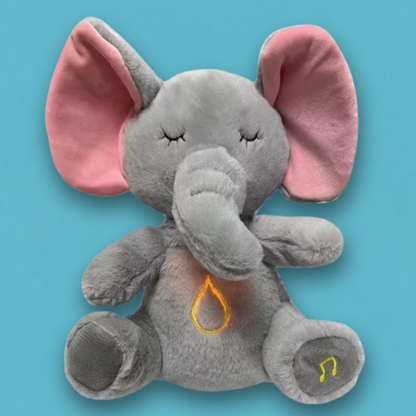 Breathing elephant plush – 4-Mode with music & Light