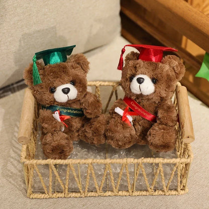 Kawaii Graduation Teddy Bear 18cm – Cute Keepsake for Graduates