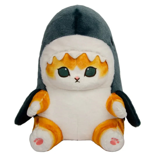 Sharkcat Plush Toy – 20cm Fluffy Shark Cat Plush