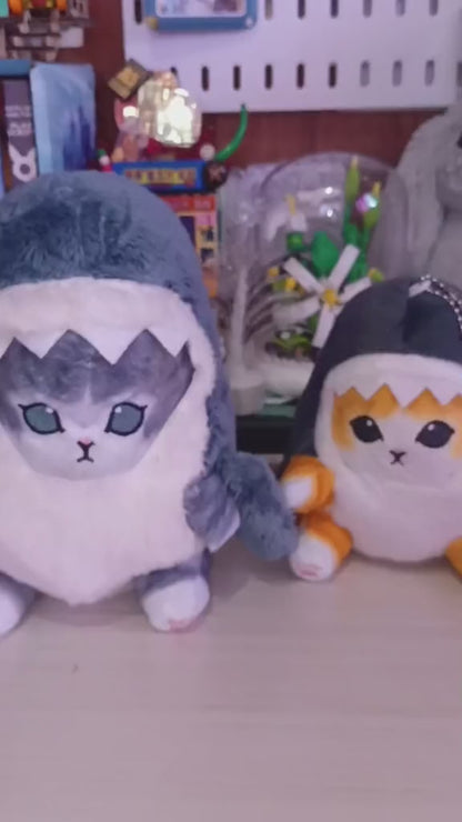 Sharkcat Plush Toy – 20cm Fluffy Shark Cat Plush