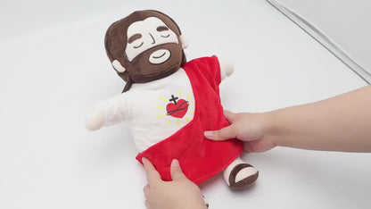 Breathing Jesus Plush – Stuffed Animal with Light & Slow Breathing
